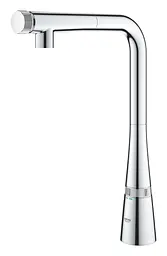 Змішувач для кухні з висувним виливом Grohe Zedra Smartcontrol 31593002, Хром - мініатюра 6