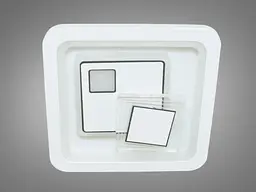 Люстра стельова світлодіодна LED 19х19 см Diasha 2254WH - мініатюра 2