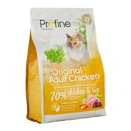 Сухий корм Profine Original Adult для дорослих кішок, з куркою та рисом, 2 кг - мініатюра 5