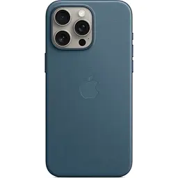 Чохол Apple FineWoven Case with MagSafe для iPhone 15 Pro Max Pacific Blue (MT4Y3ZM/A) [92921]