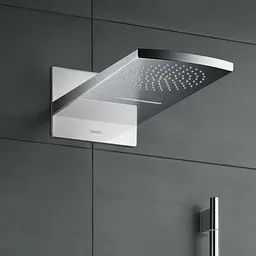 Верхній душ Hansgrohe Raindance Rainfall 180 2jet хром 28433000, Хром - мініатюра 2