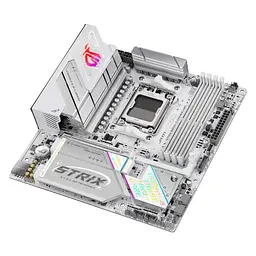Материнcька плата ROG STRIX B850-G GAMING WIFI sAM5 B850 4xDDR5 M.2 HDMI DP WiFi BT mATX білий Asus teh0019083 - мініатюра 8