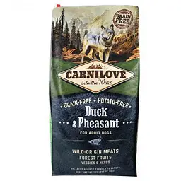 Сухий корм Carnilove Duck & Pheasant для дорослих собак всіх порід, качка та фазан, 12 кг - мініатюра 3