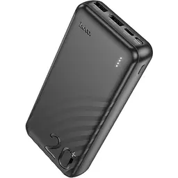 Зовнішній акумулятор Hoco J123A Element 20000mAh 22.5W Black (612067) [158581] - мініатюра 2