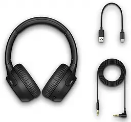 Гарнітура Sony WH-XB700 Black (WHXB700B.CE7) - мініатюра 7