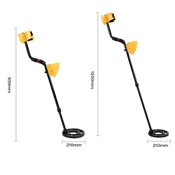 Металошукач з дискримінацією Discovery Tracker MD3010II ґрунтовий, для золота, срібла, монет (100194) - мініатюра 6
