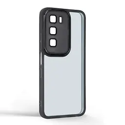 Защитный чехол для Infinix Hot 60i 4G, Shade, черный, TPU+PC, матовый, защита всего корпуса, панель-накладка, противоударный, с высокими бортами, амортизирует удары при падениях, ArmorStandart (ARM87237) - мініатюра 2