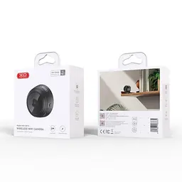 Зовнішня камера спостереження XO CR12 mini Wireless WiFi Camera 0.3 Megapixel (480P w/stand) Чорна 6975837583634 - мініатюра 2