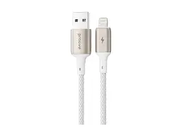 Кабель Proove Dense Metal Lightning 2.4A 1m White (CCDM20001102)