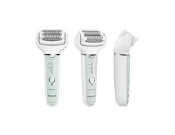 Panasonic Епілятор пінцетний, акумуляторний, пінцет.-60, волог.+сух., насадок-4, футляр, салатово-білий - мініатюра 2