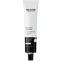 Балансувальна глиняна маска для обличчя Re.Care Balancing Clay Mask 45 мл. у подарунок при покупці товарів бренду RECARE від 499 грн. Кількість подарунків обмежена.
