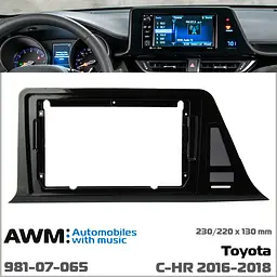 Перехідна рамка Toyota C-HR AWM 981-07-065 - мініатюра 5