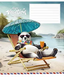 Зошит загальний Школярик Cool vacation у лінію 18 аркушів 25 шт. (018-3318L) - мініатюра 2