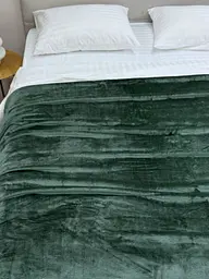 Плед Ecotton 150х220 см Well Soft пудровий зелений (17-0112 Matte green) (24919) - мініатюра 3