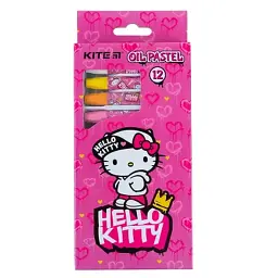 Пастель Kite масляна, 12 кольорів Hello Kitty (HK24-071) - мініатюра 2