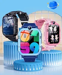 Дитячий смарт-годинник Y76, 4G GPS Wi-Fi SIM камера SOS IP67 чорний - мініатюра 9