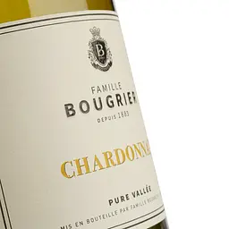 Вино Famille Bougrier Pure Vallee Chardonnay, 12,5%, 0,75 л - мініатюра 3