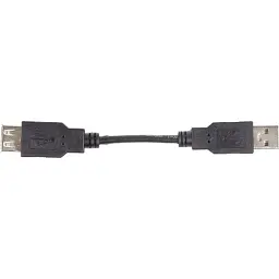 Дата кабель USB 2.0 AM/AF 0.1m PowerPlant (KD00AS1209)