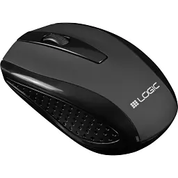 Комп'ютерна мишка LogicConcept LM-31 бездротова 1200dpi 3кн. USB чорна (M-LC-LM31W-BK)