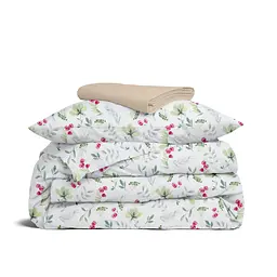 Дитяча постільна білизна Cosas SUMMER FLOWERS CS1 110х140см (FlowersMeadowGreenRose_12Magnolia_140)