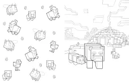 MINECRAFT. Офіційна розмальовка пригод - - мініатюра 4