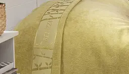 Простирадло-покривало Belizza махрове бамбукове 200х220 см оливкове 000229809 - мініатюра 2