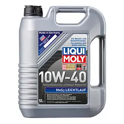 Напівсинтетична моторна олива - MoS2 Leichtlauf SAE 10W-40 5л. (2184)