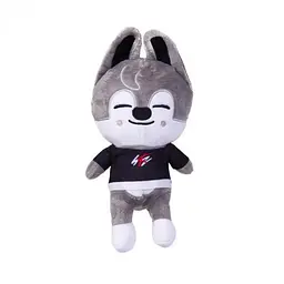 М'яка іграшка GeekLand Стрей Кідс Вовк Вулфчан Stray Kids Wolfchan 20 см GL SKZ 04