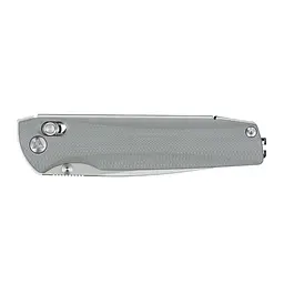 Ніж складаний туристичний SRM Terrier 258L-GK2 (9.3 см) 140Cr / G10 сірий - мініатюра 8