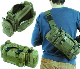 Тактична армійська чоловіча сумка Molle Combat Sachet Edibazzar 30х18х8 см sum0023912 - мініатюра 6