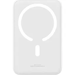 Зовнішній акумулятор Baseus Magnetic Mini 20W 10000mAh White (PPCX070002) [106690] - мініатюра 2