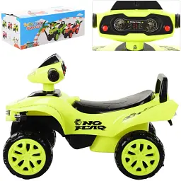 Каталка-толокар Bambi M 3502-6 музичний жовтий - мініатюра 4