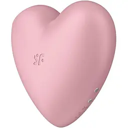 Вакуумний стимулятор Satisfyer Cutie Heart Розовий - мініатюра 5