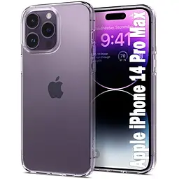 Силіконовий чохол BeCover для Apple iPhone 14 Pro Max Transparancy (708017) - мініатюра 2