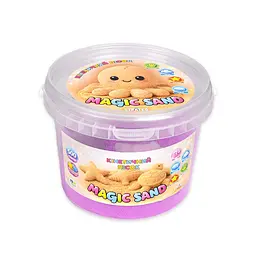 Кінетичний пісок Magic Sand 31196 у відрі 500 гр, формочки 4 шт