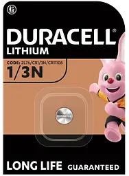 Спеціальна літієва батарейка Duracell 1/3N 3V, (2L76 / CR1 / 3N / CR11108), 1 шт. в упаковці
(7091713) - мініатюра 3