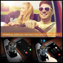 Автомобільний FM-модулятор C57 з Bluetooth 5.0, MP3 та швидкою зарядкою QC3.0 USB - мініатюра 7