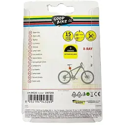 Ліхтарик блимавка світлодіодний Good Bike X-Ray 15 LED червоне світло 2 режими (94326-IS) - мініатюра 7
