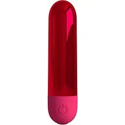 Вібратор для клітора Pretty Love Kiwi 8 см червоний