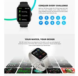 Смарт-годинник Smart Watch Black Shark GT-3 Neo Black 2.01 (296x240) TFT 250 мА·год - мініатюра 7