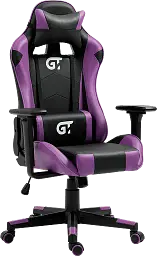 Геймерське дитяче крісло GT Racer чорне з фіолетовим (X-5934-B Kids Black/Violet) - мініатюра 2