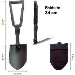 Універсальна складна лопата Fiskars 131320 (1000621) - мініатюра 2