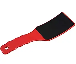Тертка для п'яток Gaolong двостороння вигнута пемза для педикюру Абразивне покриття Червоний