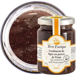 Чатні Terre Exotique із інжиру з перцем із Пеньї 100 г - мініатюра 2