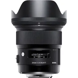Об'єктив Sigma AF 24mm f/1.4 DG HSM Art Canon EF (00-85126-40154-2) [88488]