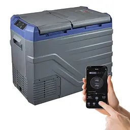 Автомобільний холодильник Brevia 39 л компресор LG двокамерний (22965) - мініатюра 4