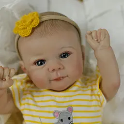 Колекційна силіконова лялька реборн reborn новонароджений пупс дівчинка немовля джульєтта Reborn Dolls det0018891 - мініатюра 2