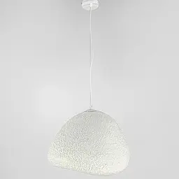 Текстурний гіпсовий підвісний світильник 45х60 см | Арт. MJ 30-600 | Line F - мініатюра 5