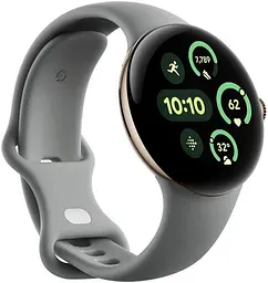 Смарт-годинник Google Pixel watch 3 41 mm Gold Case / Hazel Band - мініатюра 3