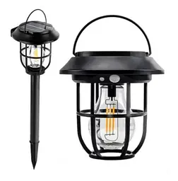 Вуличний садовий сонячний світильник лампа Solar Sensor Light Hop-8818F 1 шт. на сонячній батареї